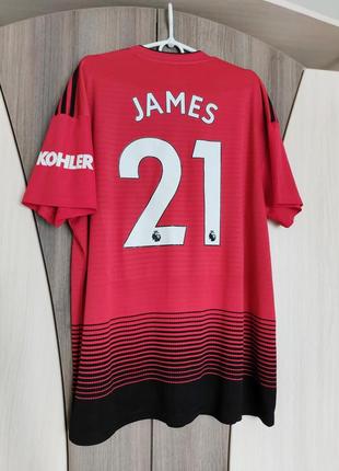 Футбольна футболка adidas manchester united james 212 фото