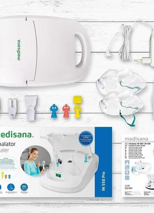 Інгалятор (небулайзер) medisana in 550 inhalator pro4 фото