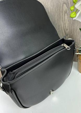 Женская замшевая сумка, сумочка на плечо натуральная замша8 фото