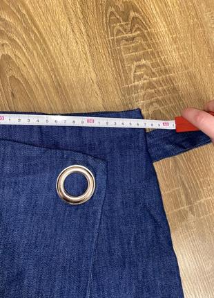 Спідниця юбка джинсова денім джинсовая stradivarius2 фото