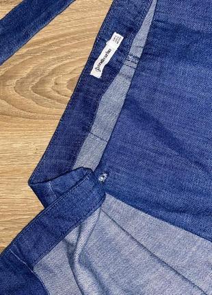 Спідниця юбка джинсова денім джинсовая stradivarius6 фото