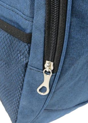Легкий міський рюкзак на два відділення 18l fashion sports синій10 фото