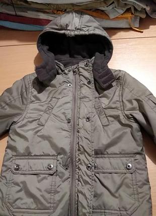 Детская куртка на мальчика сезон осень-зима на рост 104 см. бренда impidimpi3 фото