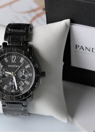 Годинник pandora в коробці black1 фото