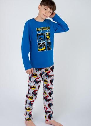 Пижама лёгкая для мальчиков хлопок, піжама легка для хлопців бавовна бетмен, бэтмен, batman
