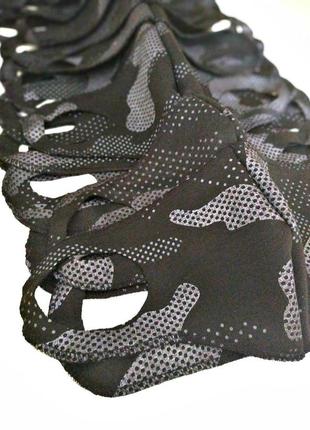 Бавовняна захисна повітропроникна багаторазова маска пітта2 фото