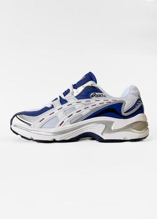 Чоловічі кросівки asics gel-preblues white blue асікс білого з синім кольорів