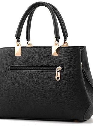 Модная женская сумка с брелком,каркасная женская сумка с брелочком7 фото
