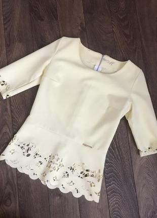 Лимонна блуза