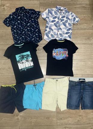 Набір одягу на літо хлопчика 6-7років 116-122см2 фото