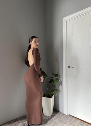 Довга сукня сарафан плаття з4 фото