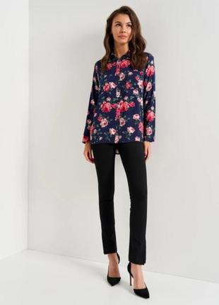 Сорочка з бісером в квітах