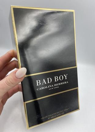 Carolina herrera bad boy туалетная вода 100мл