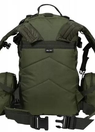 Тактичний рюкзак з підсумками mil-tec 36l olive