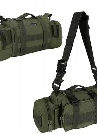 Тактичний рюкзак з підсумками mil-tec 36l olive