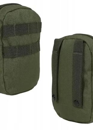 Тактичний рюкзак з підсумками mil-tec 36l olive