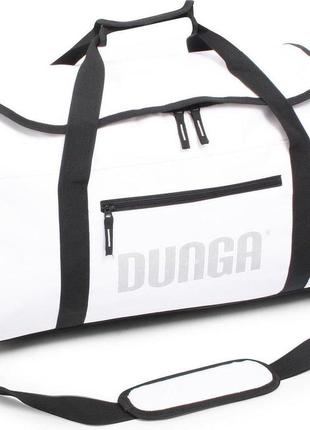 Водонепроникна дорожня сумка 40l dungo duffle bag біла