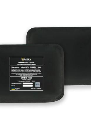 Балістичний пакет militex 15×20 (1 класу) чорний6 фото