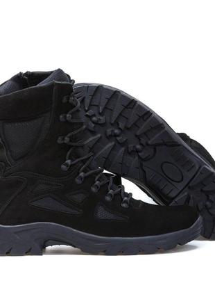 Черевики демісезонні зі шкіри  himars skadi чорні