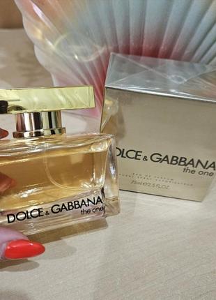 Парфумована вода dolce gabbana the one 75 мл