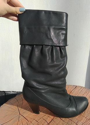 Сапоги натуральная кожа