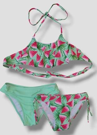 Дитячий підлітковий купальник з двома плавками samegame 569 34 36 38 40 42 розмір