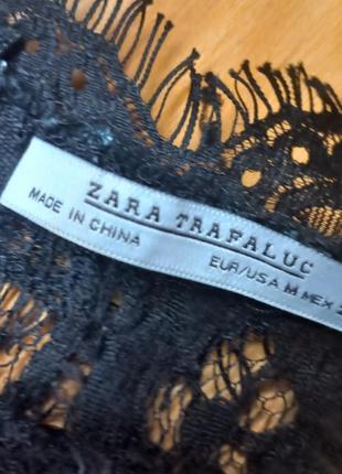 Шикарная гипюровая блуза zara ажурная кофта футболка зара блуза7 фото