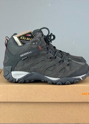 Зимові черевики на гортексі merrell alverstone mid gtx gore-tex