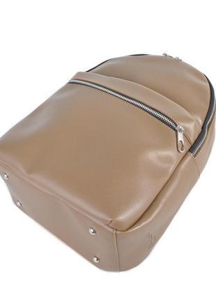 Мокко - большой качественный фабричный рюкзак, школа, институт (луцк, 691)7 фото