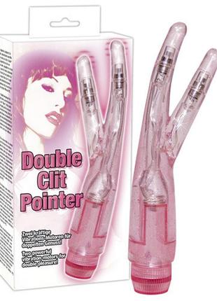 Вибратор double clit pointer