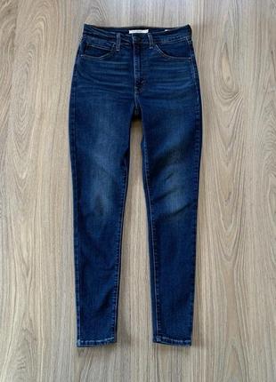 Женские стрейч джинсы levis premium retro high skinny