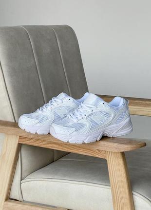 Жіночі кросівки new balance 530 white нью беланс білого кольору