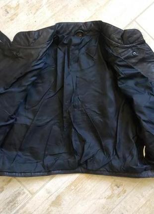 Шкіряна коротка куртка  з германії7 фото