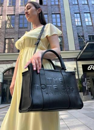 Жіноча сумка marc jacobs mj марк джейкобс tote велика сумка шопер на плече легка сумка з екошкіри3 фото