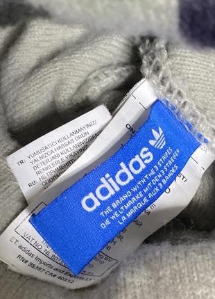 Тепла шапка adidas оригінал3 фото