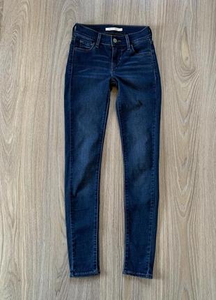 Женские стрейч джинсы levis 710 super skinny jeans