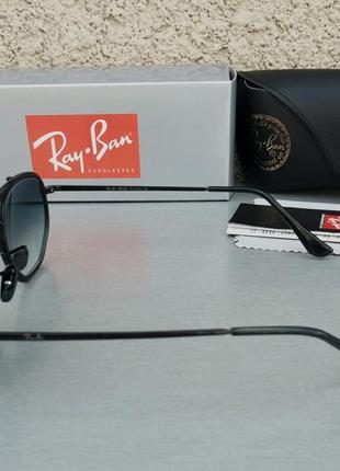 Ray ban ferrari очки унисекс солнцезащитные серо синие с градиентом линзы стекло4 фото