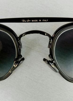 Ray ban ferrari очки унисекс солнцезащитные серо синие с градиентом линзы стекло8 фото