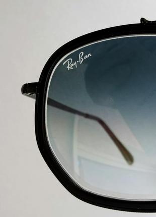 Ray ban ferrari очки унисекс солнцезащитные серо синие с градиентом линзы стекло10 фото