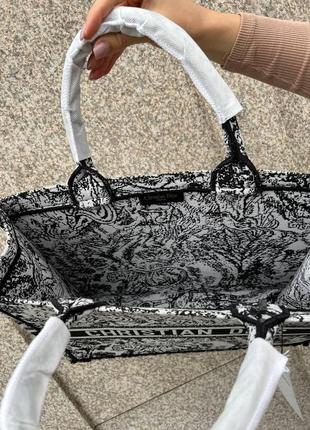Женская сумка dior textile диор сумка шоппер на плечо красивая, легкая, текстильная сумка8 фото