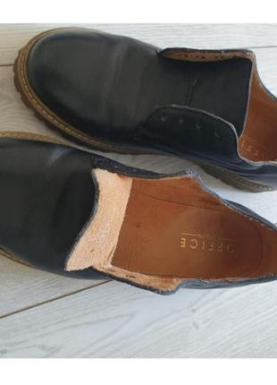 Оксфорди жіночі туфлі чоботи черевики ботинки кожа шкіра6 фото