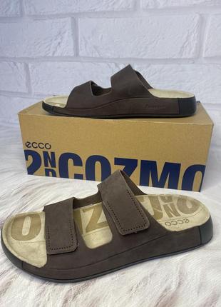 Чоловічі, шкіряні шльопанці ecco 2nd cozmo, zm5179,  50090402178, оригінал - 42р, 43р, 45р