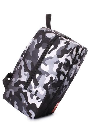 Рюкзак для ручної поклажі poolparty lowcost 40x25x20см ryanair / wizz air / мау камуфляжний4 фото