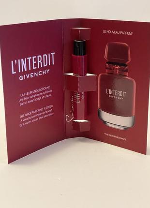 L'interdit eau de parfum rouge ultime 1.0 ml2 фото