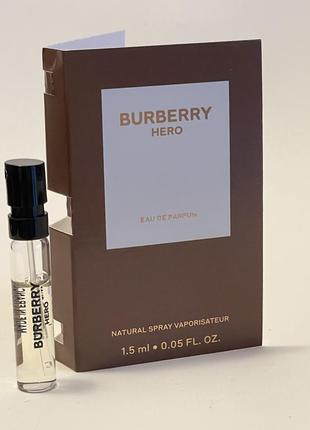 Burberry hero eau de parfum 1.2 ml