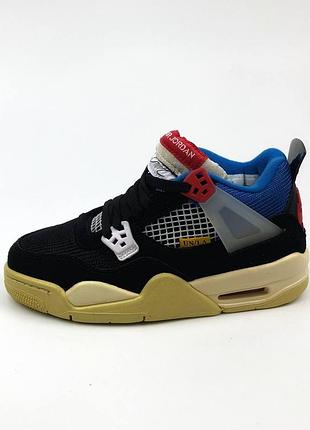 Nike air jordan 4 retro off noir  накладений платіж2 фото