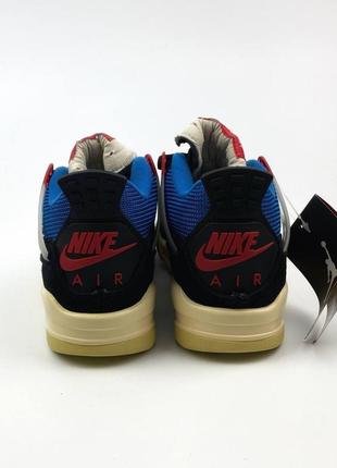 Nike air jordan 4 retro off noir  накладений платіж4 фото