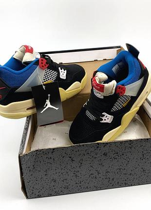 Nike air jordan 4 retro off noir  накладений платіж6 фото