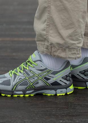 Asics gel-kahana 8 grey\green 41