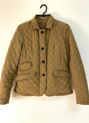 Оригінальна стьобана куртка massimo dutti  на сінтепоні для міжсезоння